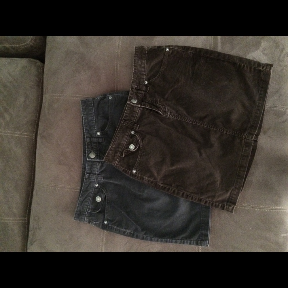 2 GAP Corduroy skirts